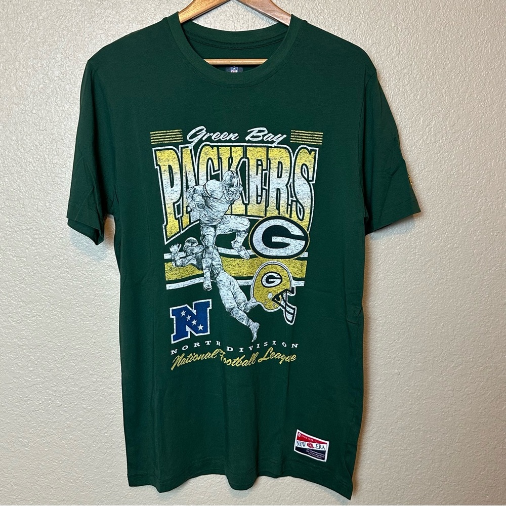 NFL Apparel Green Bay Packers Graphic T-Shirt Men’s Size Large - Picture 2 of 5